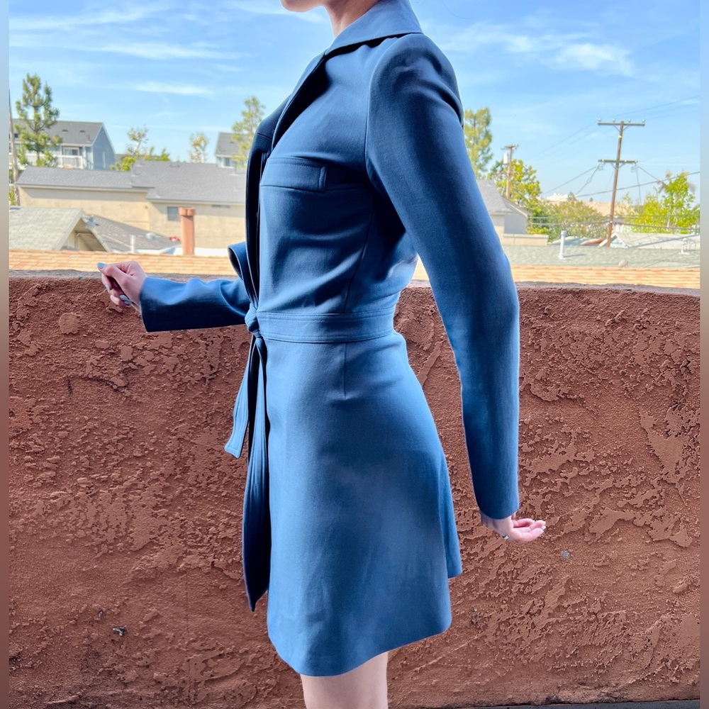 BALENCIAGA BLUE DRESS